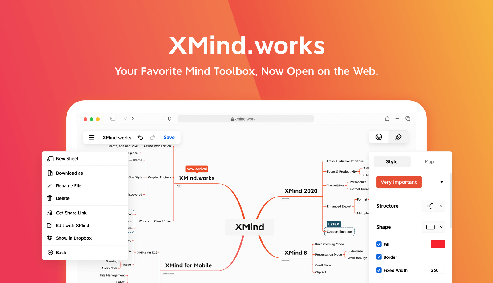 Xmind Pro - 全平台思维导图软件 一键演示导图 支持智能配色