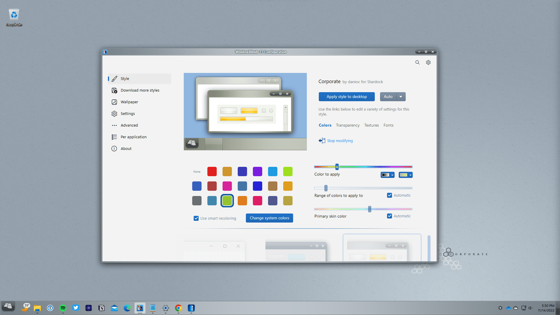 WindowBlinds 11 -Win 10 / 11 系统美化工具&Win键鼠共享工具 Multiplicity 3