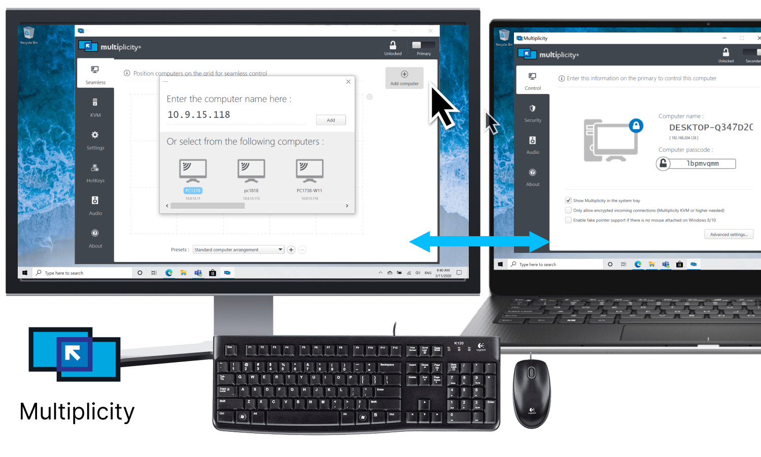 WindowBlinds 11 -Win 10 / 11 系统美化工具&Win键鼠共享工具 Multiplicity 3